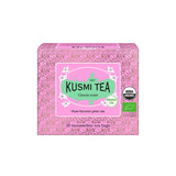 Органічний зелений чай з троянди 20 пакетиків Kusmi Tea