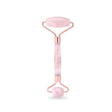 Rose Quartz face massage roller made of rose quartz