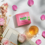 Органічний зелений чай з троянди 20 пакетиків Kusmi Tea