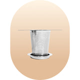 Tea infuser silver