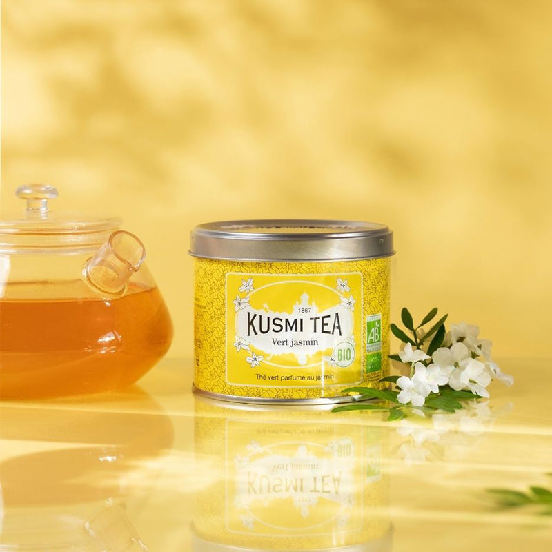 Herbata Green Jasmine Bio puszka 100g Kusmi Tea